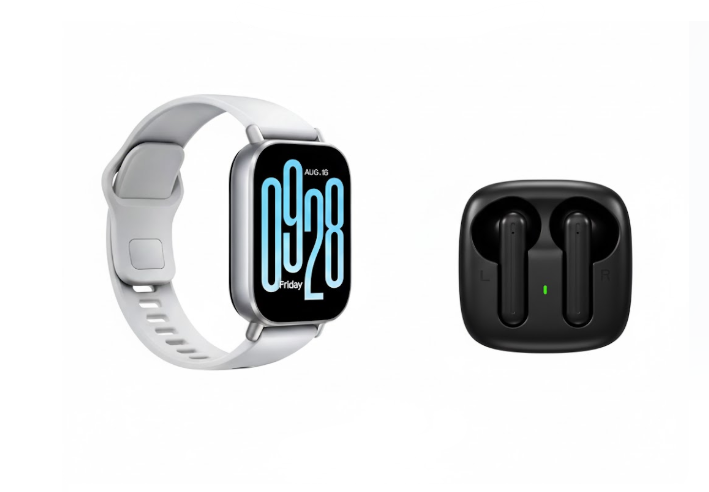 Reloj Inteligente Xiaomi Redmi Watch 5 Active Silver BHR8790GL + Obsequio Audífonos Inalámbricos