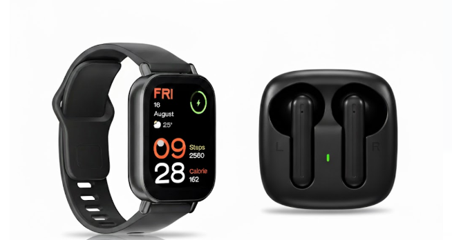 Reloj Xiaomi Redmi Watch 5 Active Negro BHR8784GL + Obsequio Audífonos Inalámbricos