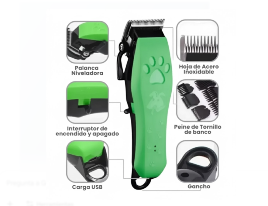 Máquina Peluquera Para Mascotas KM-CW10