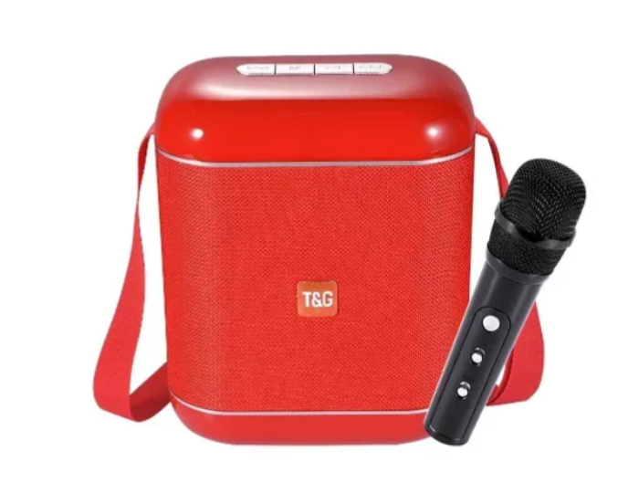 Radio Parlante USB Recargable Incluye Micrófono T&G Ref:TG-523K