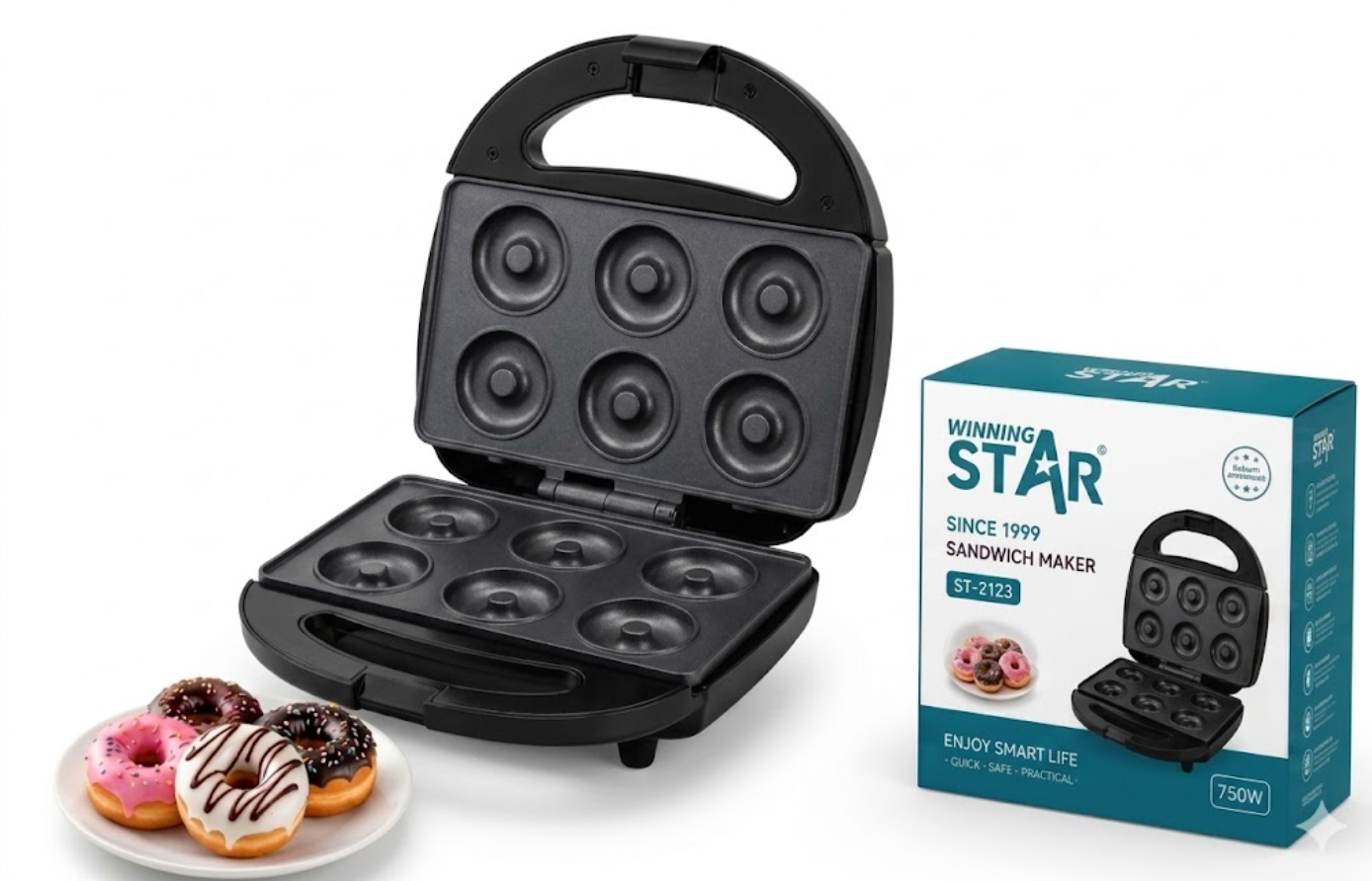 Máquina Para Hacer Donas Winning Star ST-2123