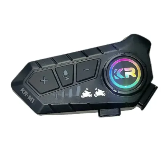 Intercomunicador Inalámbrico Bluetooth De Casco Moto Kr-M1