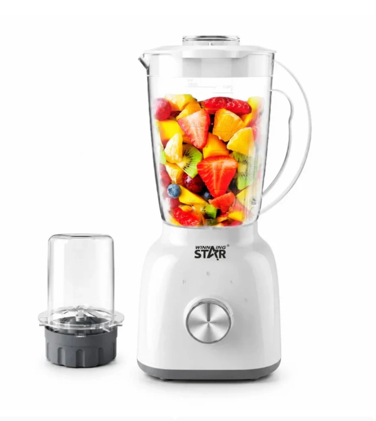 Licuadora Multifuncional 2 En 1 Winning Star 1.8L Con Triturador ST-2083