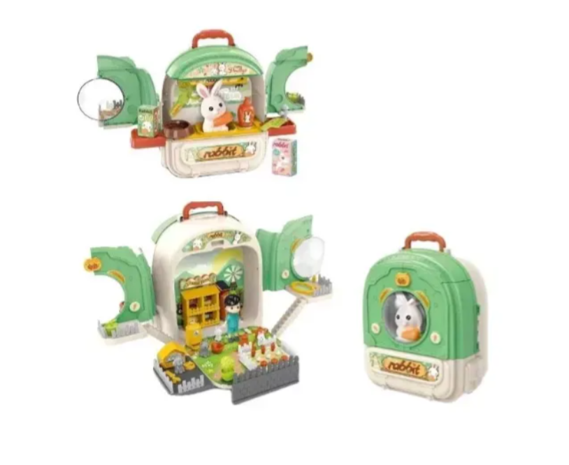 Granja Maleta Set De Animales Juguete Didáctico Juego Infantil