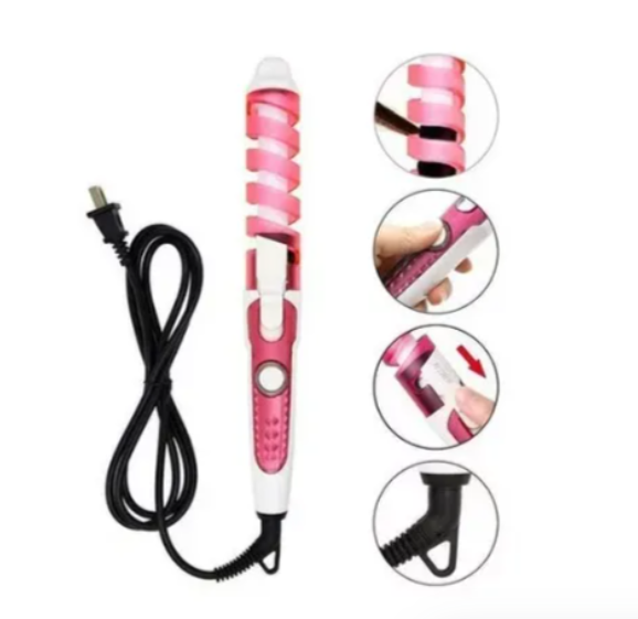 Encrespador De Cabello Pinza Rizadora Professional Ref:WA-8558