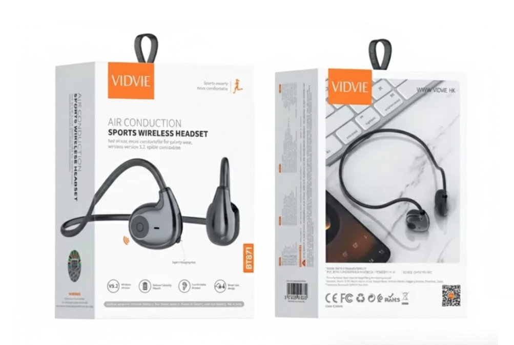 Auriculares Inalámbricos Vidvie Deportivos Ref:BT871