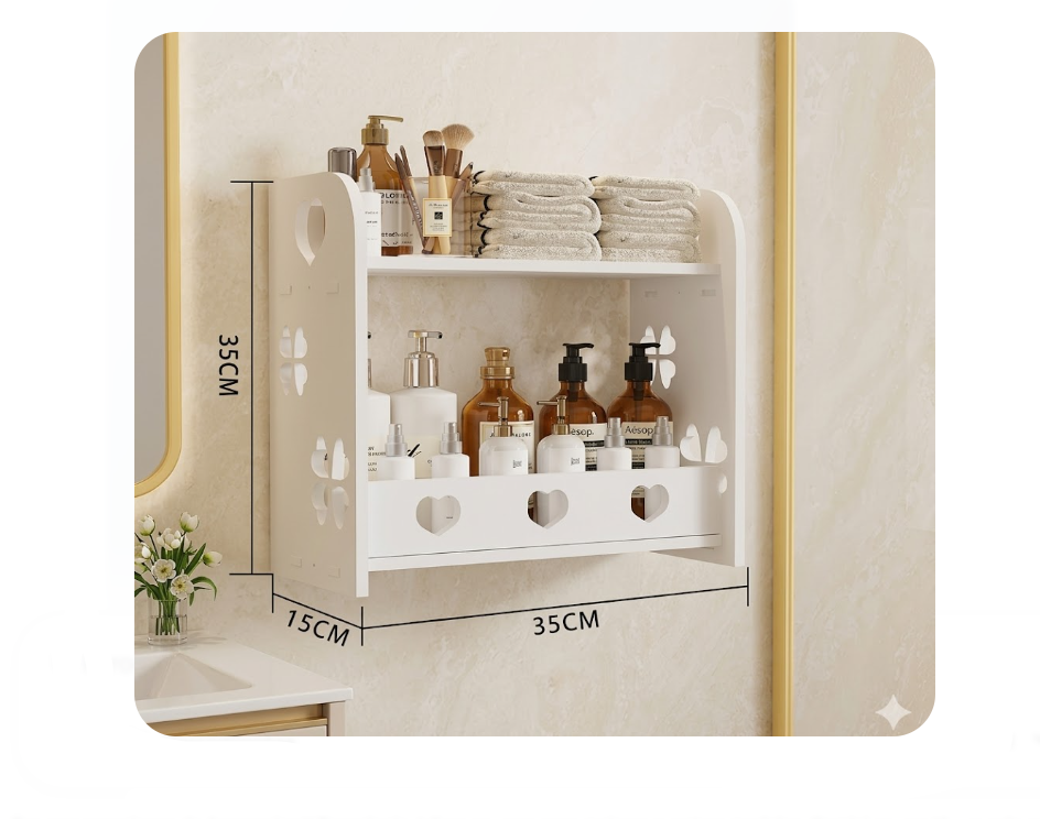 Organizador De Baño PRLA-979 - 1- 35*15*35cm