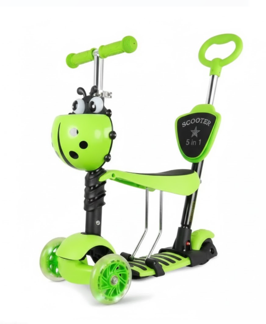 Patineta Scooter Mariquita Musical Con Luces