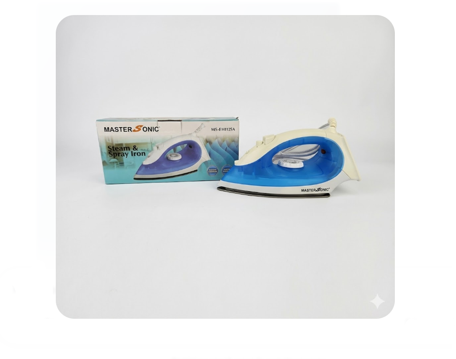 Plancha Para Ropa Master Sonic Ref:MS-ED1128A