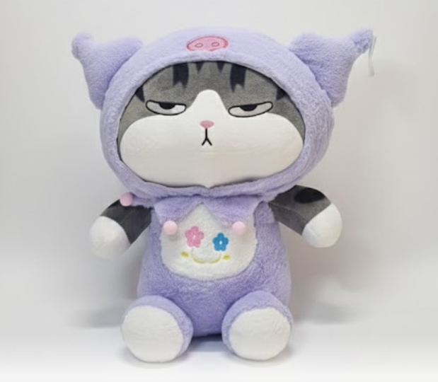 Lucifer Gato Peluche Con Cobija