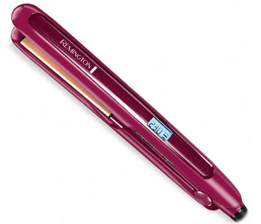 Plancha Alisadora Remington Triple Infusión Con Keratina Argán Y Macadamia S7740