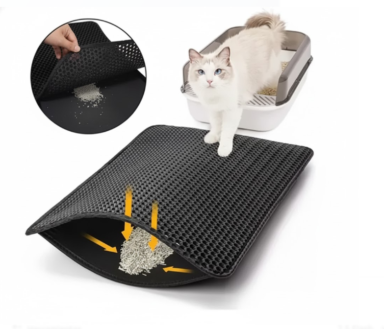 Tapete Para Arena De Gatos Recolector Limpieza