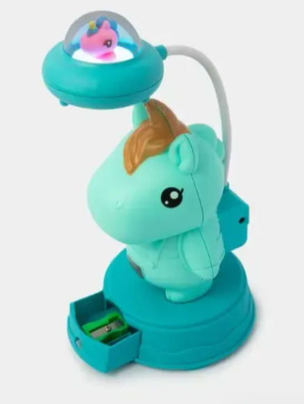 Lámpara De Mesa De Noche Diseño Unicornio
