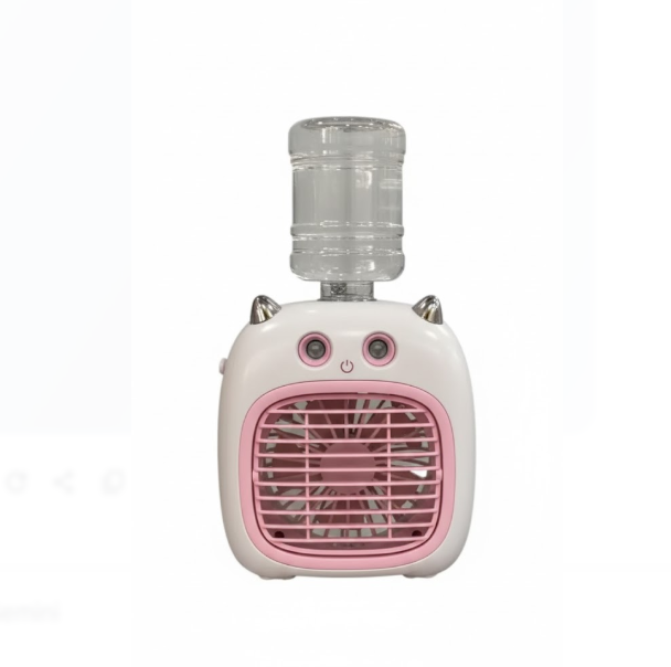 Ventilador Con Función De Enfriamiento Recargable Rosado Ref:NT-F503