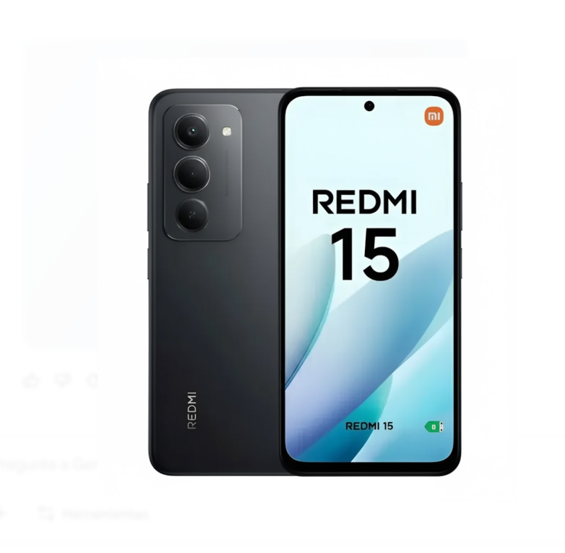 Xiaomi Redmi 15 8Gb+256Gb Negro