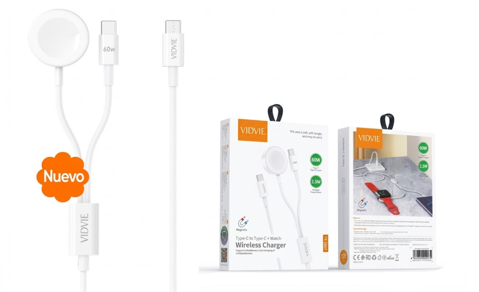 Cargador Inalámbrico Para Reloj WLC1419