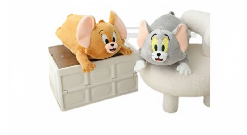 Peluche De Tom Y Jerry Con Cobija