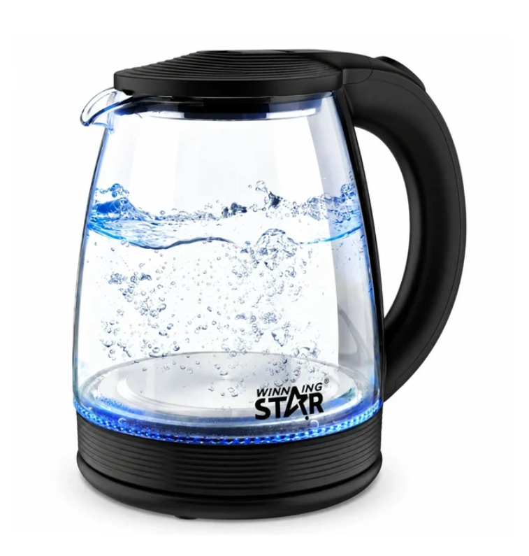 Hervidor Eléctrico En Vidrio Winning Star ST-2065
