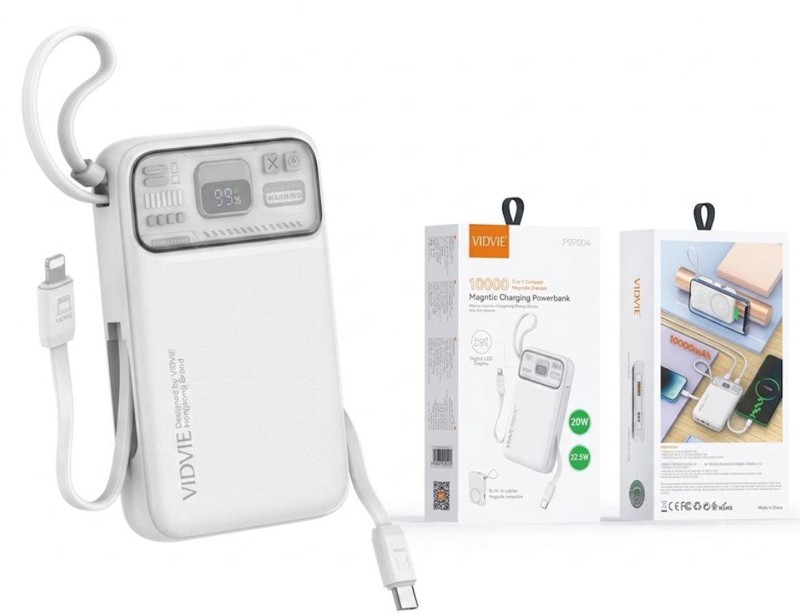 Power Bank 2 En 1 Pb7004 10000 Mah 20 W + 22.5 W