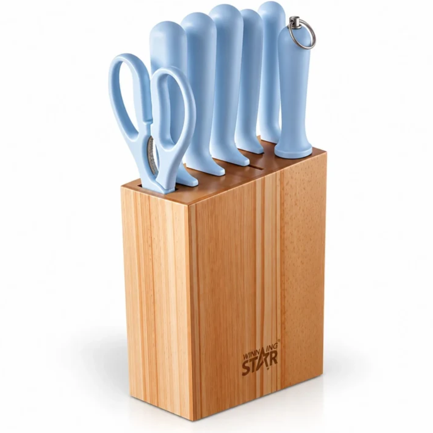 Set De Cuchillos De Cocina 8 Piezas Winning Star ST-7803