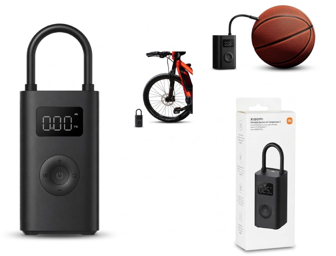 Compresor De Aire Xiaomi Con Pantalla De Alta Precisión BHR7112GL