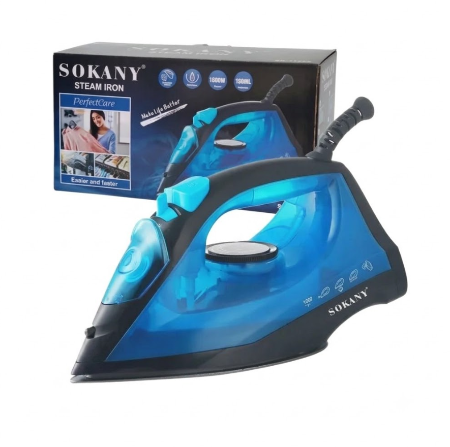 Plancha De Vapor Sokany Con Temperatura Ajustable SK-11005