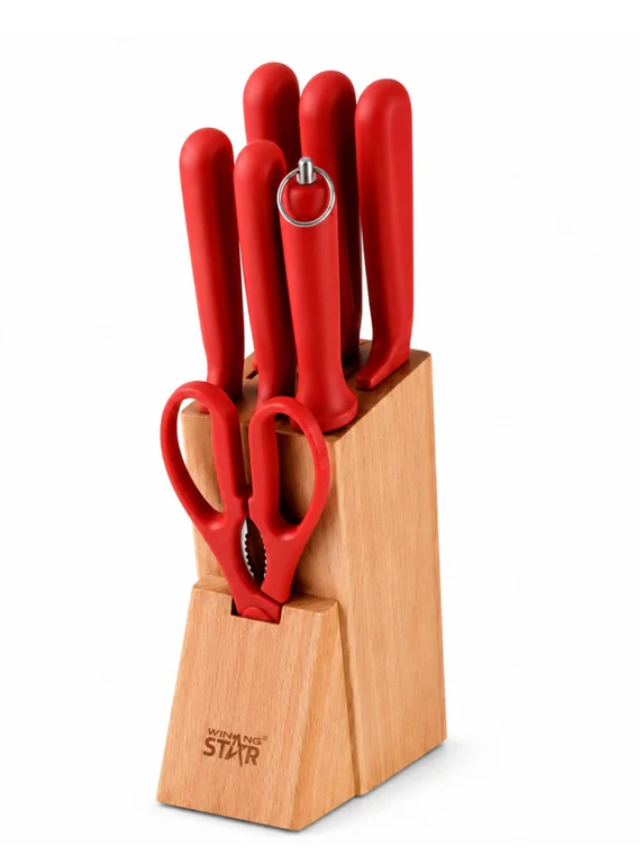 Set De Cuchillos Winning Star 8 Piezas  ST-7802