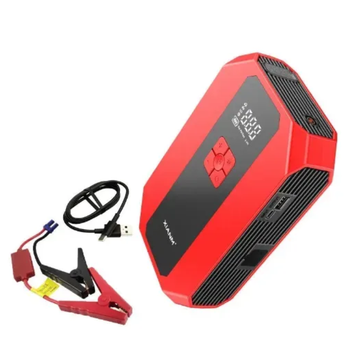 Arrancador+Compresor Recargable Portátil