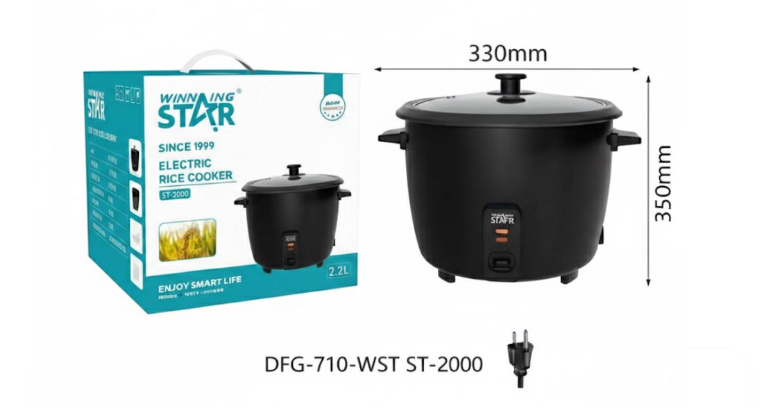 Olla Arrocera Con Capacidad de 2.2L ST-2000