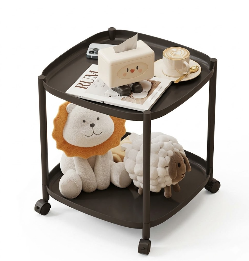 Mesa De Centro Con Rodachines de 1 Nivel PRLA-794