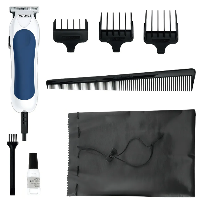 Máquina Cortadora Wahl Mini T Pro Wahl 9307-108 Blanco/azul