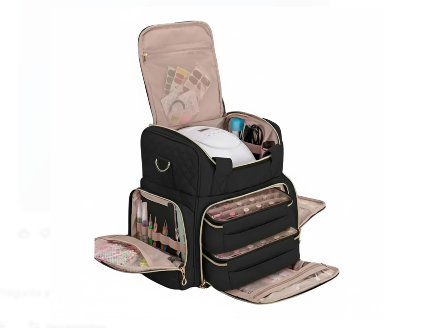 Bolso Grande Para Herramientas De Manicure