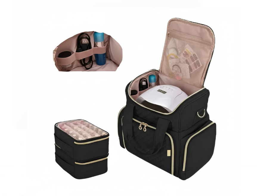 Bolso Grande Para Herramientas De Manicure