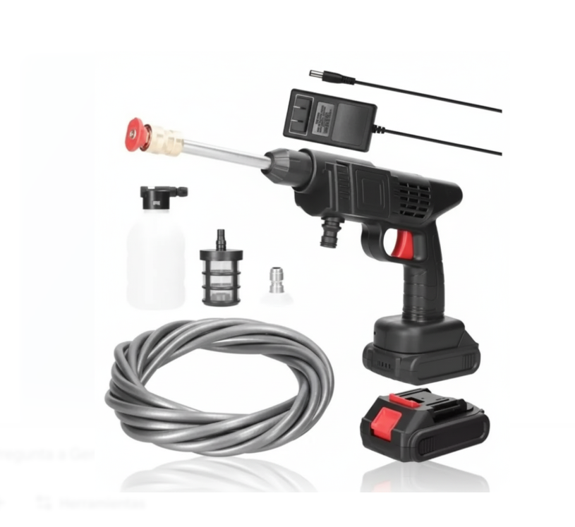 Hidrolavadora Portátil Lavadora Presión Carro Doble Batería