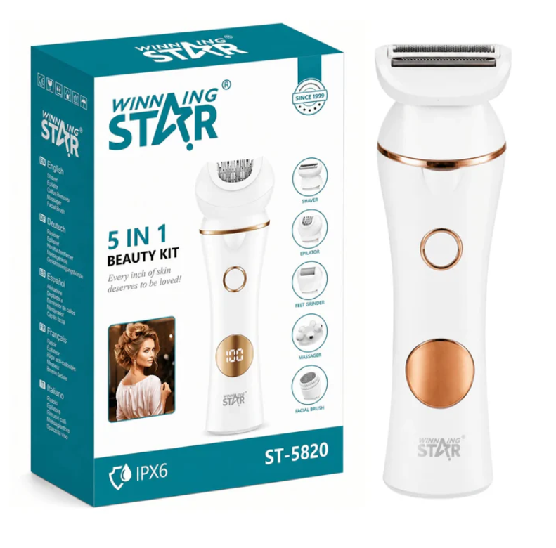 Depiladora Femenina 5 En 1 Winning Star ST-5820