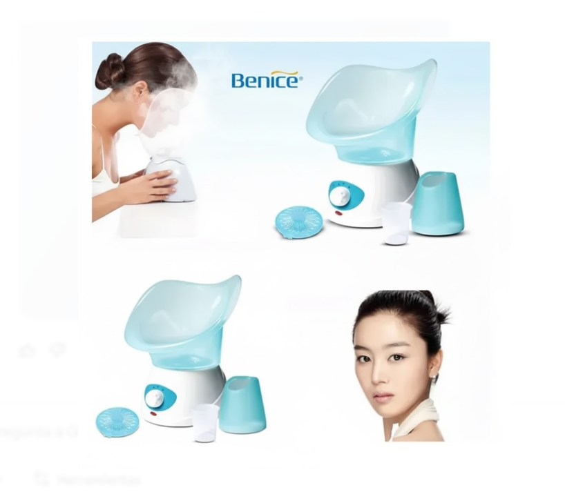 Vaporizador Sauna Spa Facial Eléctrico Benice Ref: BNS-016