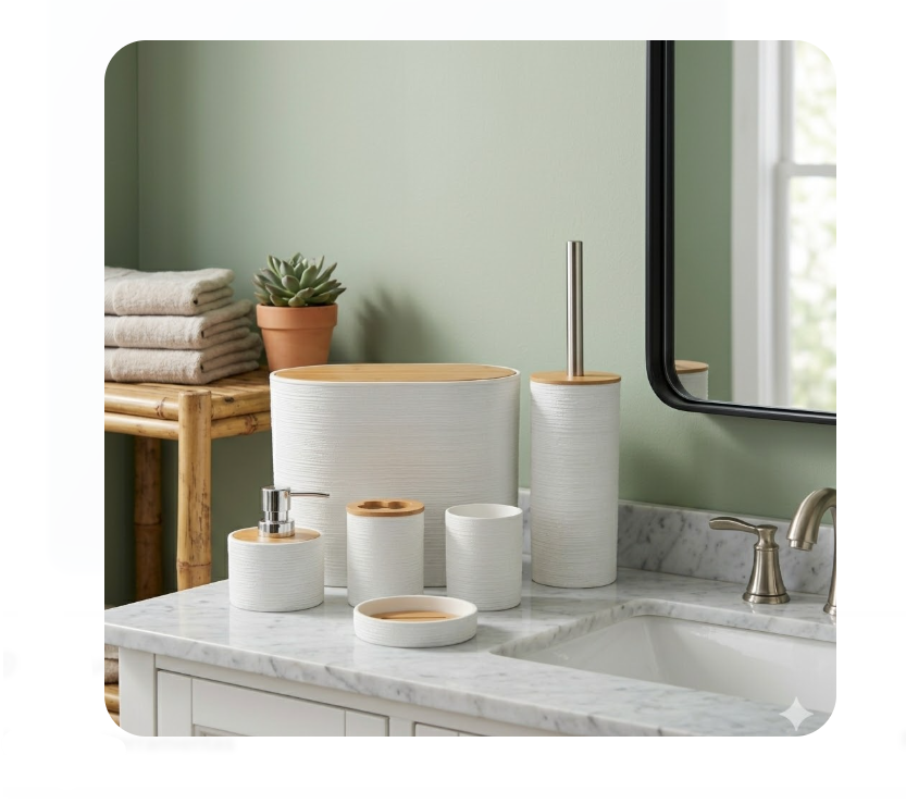 Set De Accesorios Para Baño X6 PRLA-889