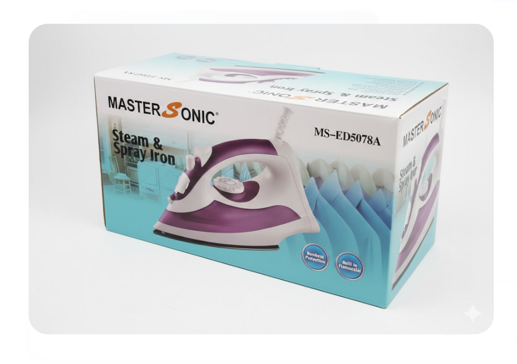 Plancha Para Ropa Master Sonic Ref:MS-ED5078A