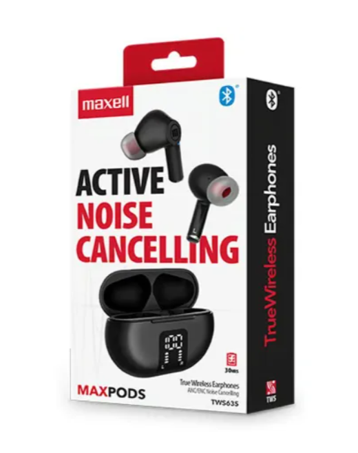 Audifono Maxell Eb-bttws635 Maxpods Earbud Color Blanco