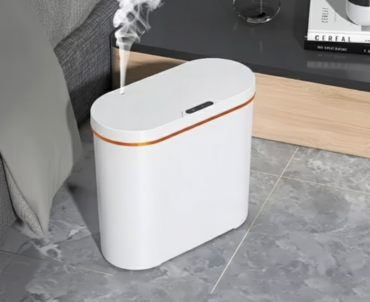 Caneca De Basura Touch Con Sensor Y Difusor Aromas 660