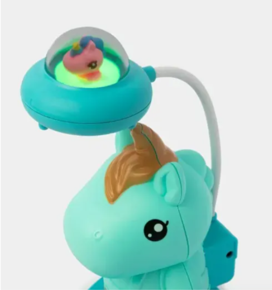Lámpara De Mesa De Noche Diseño Unicornio
