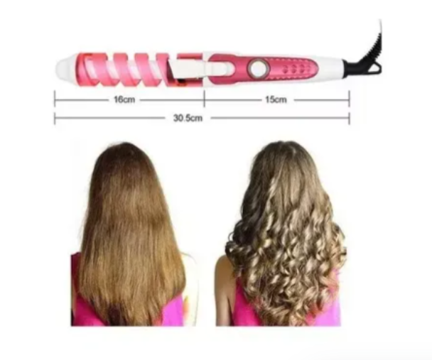 Encrespador De Cabello Pinza Rizadora Professional Ref:WA-8558