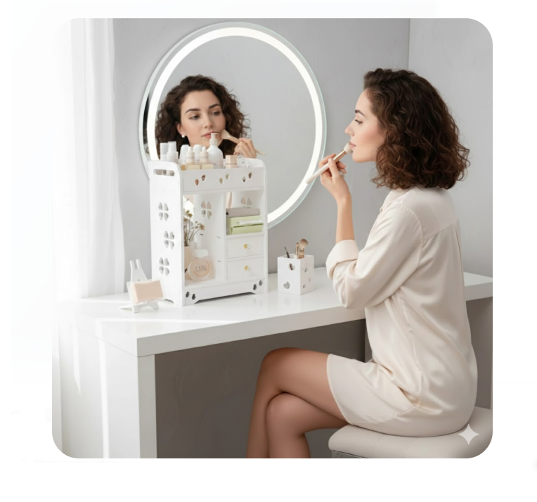 Estante Organizador De Maquillaje 40CM