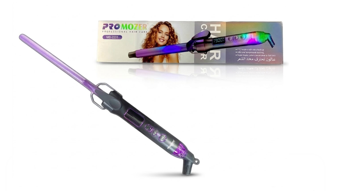 Pinza Rizadora Para Cabello Promozer MZ-2230