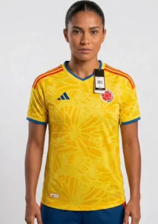 Camiseta (Masculina) Selección Colombia Mundial 2026 1.1 + Obsequio Caja De Lujo Talla S