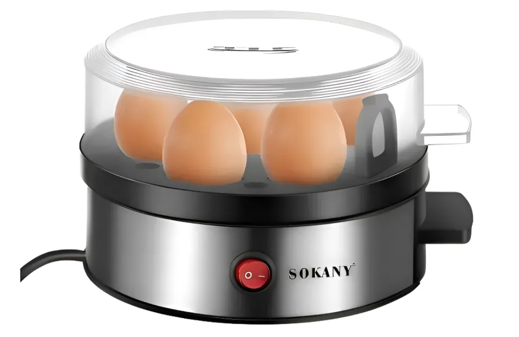 Hervidor De Huevos Y Vaporizador Eléctrico Sokany