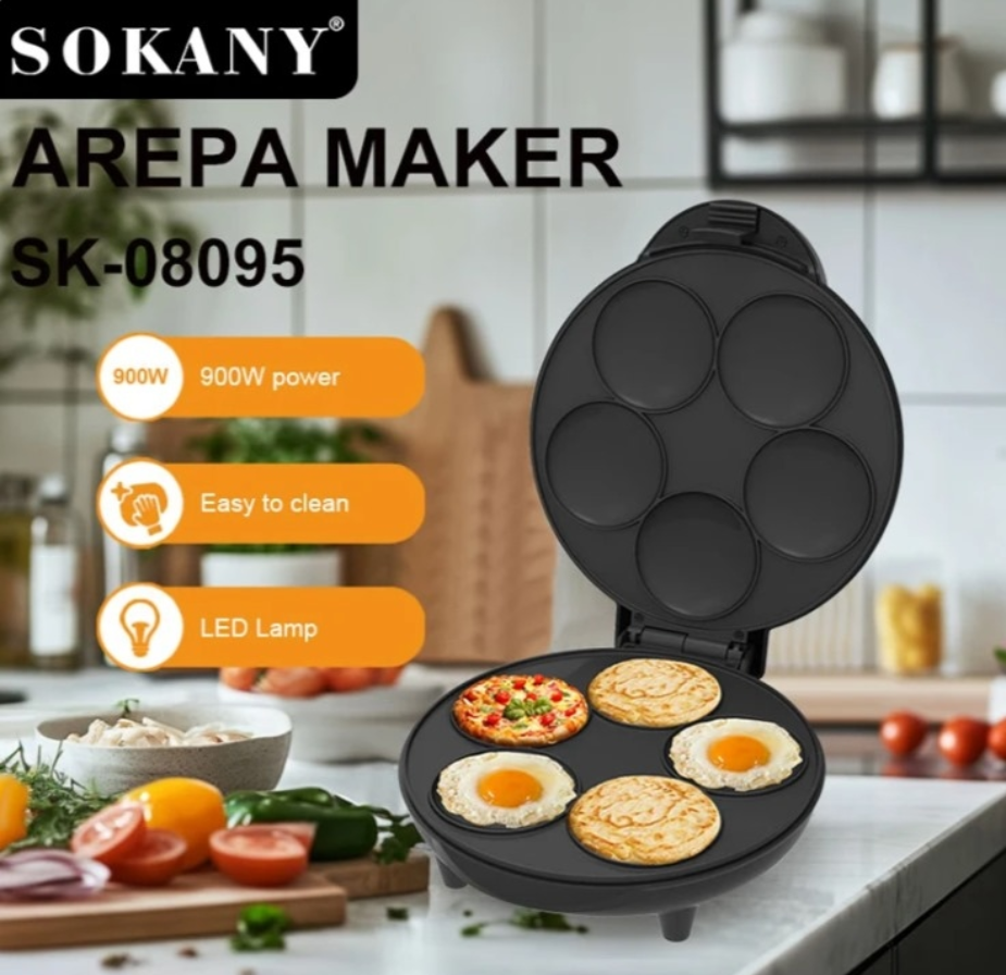 Máquina Para Pancakes Sokany 08095