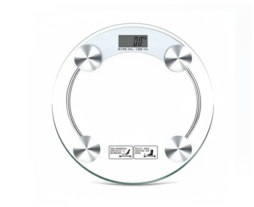 Bascula Digital Pesa Kg Balanza De Baño Pantalla Lcd 2003A