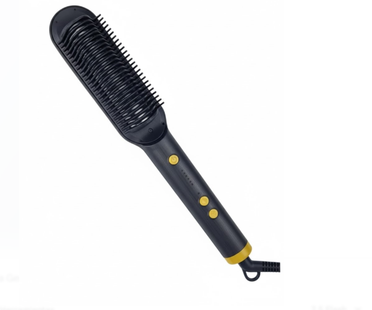 Cepillo Alisador Con Control De Temperatura