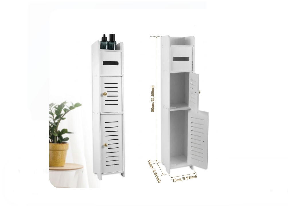 Organizador De Baño PRLA-750 - 1- 15*17*80cm
